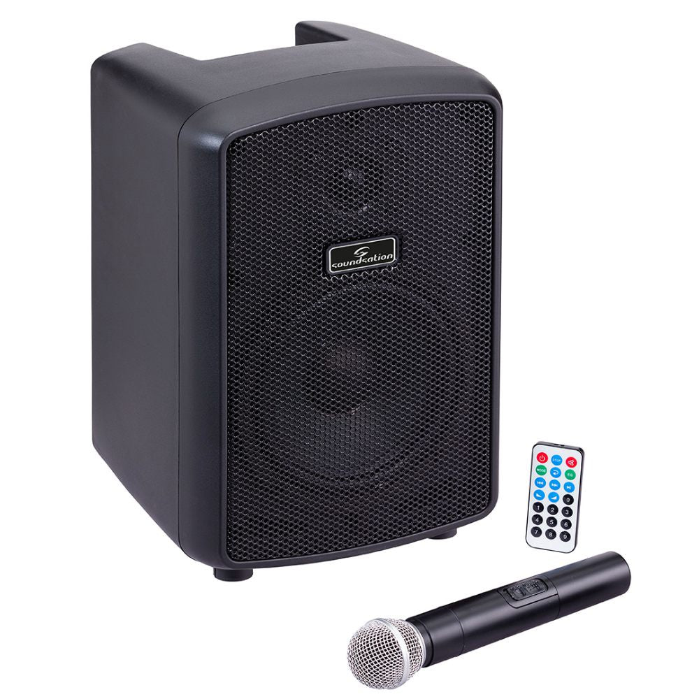 Hyper Play 6AMW Portable PA With Bluetooth-Active Speakers-DJ Supplies Ltd