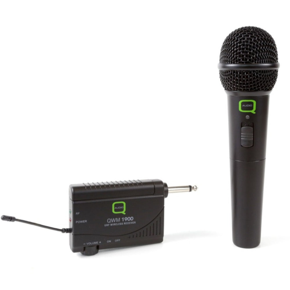 QWM1900HH UHF Handheld Wireless Microphone-Wireless Microphones-DJ Supplies Ltd