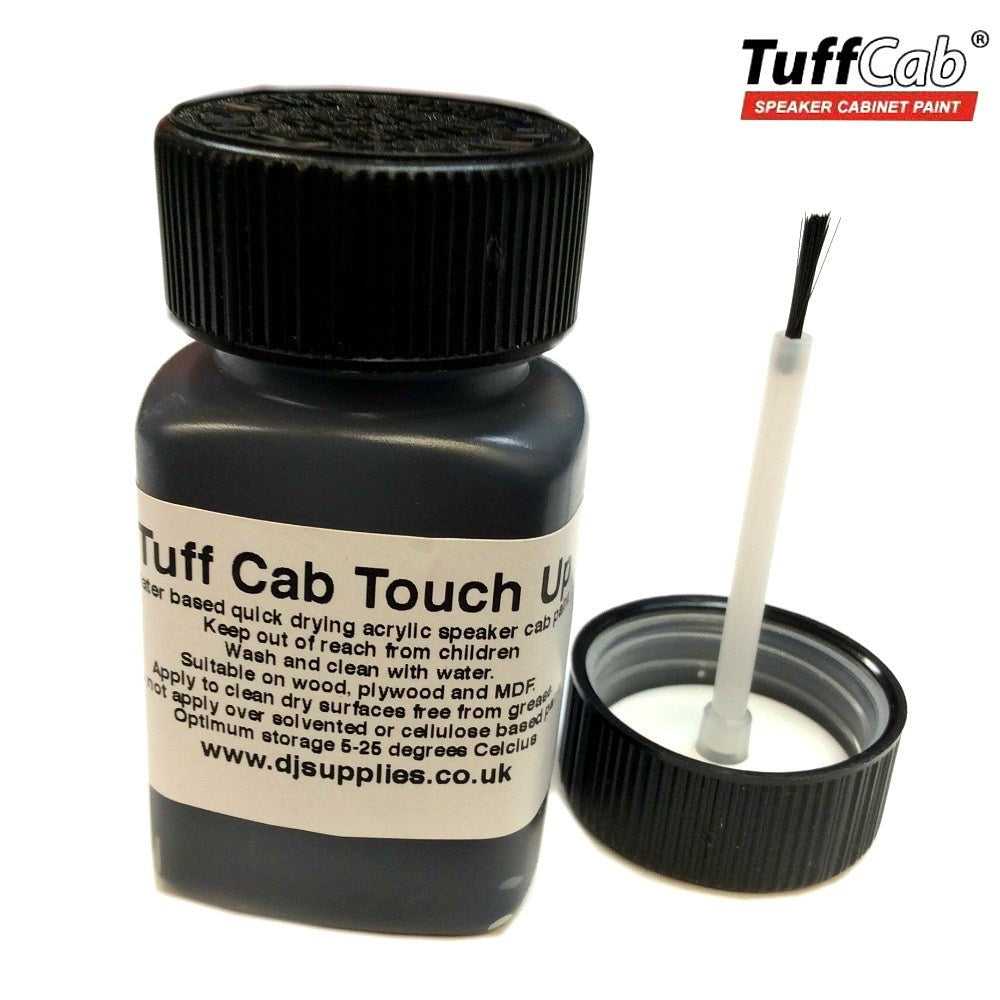 Tuff Cab Speaker Touch Up Paint Black Satin Matt 60ml-Accessories-DJ Supplies Ltd