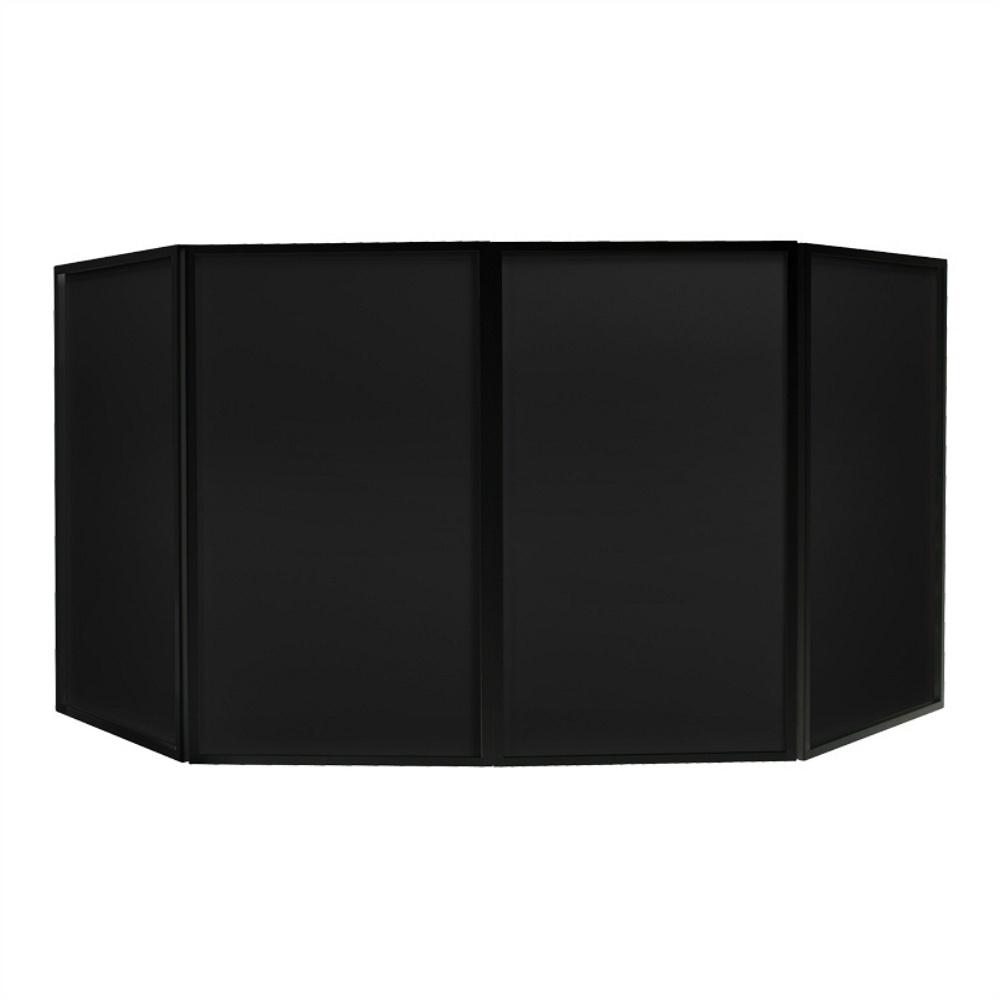 Equinox Foldable DJ Screen Mk2 Black-Stand Accessories-DJ Supplies Ltd