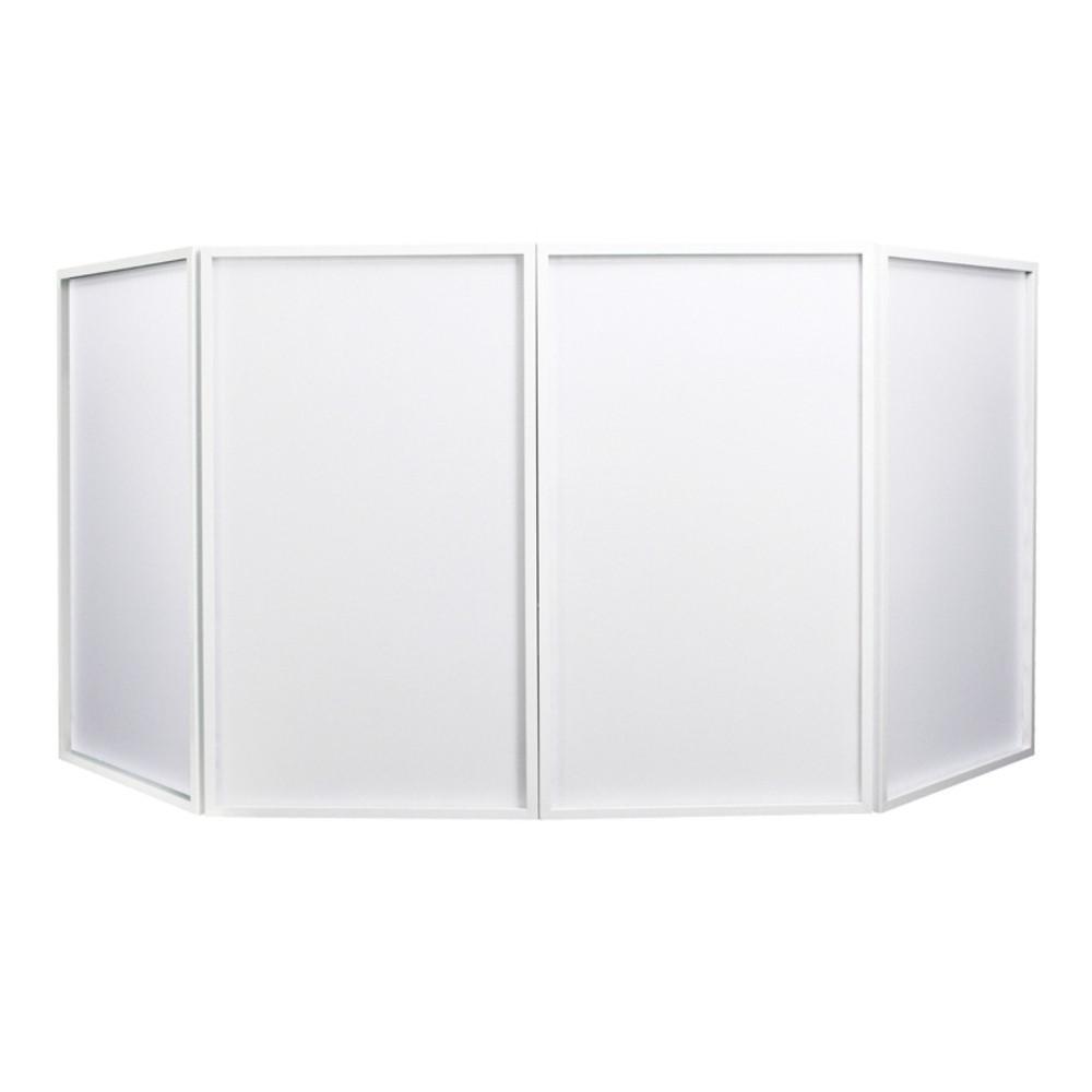 Equinox Foldable DJ Screen Mk2 White-Stand Accessories-DJ Supplies Ltd