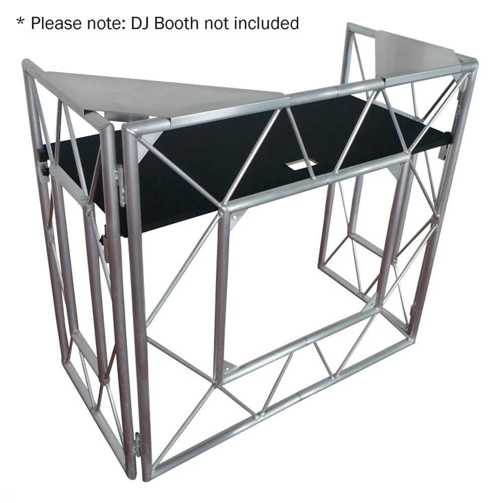 corner shelf dj booth