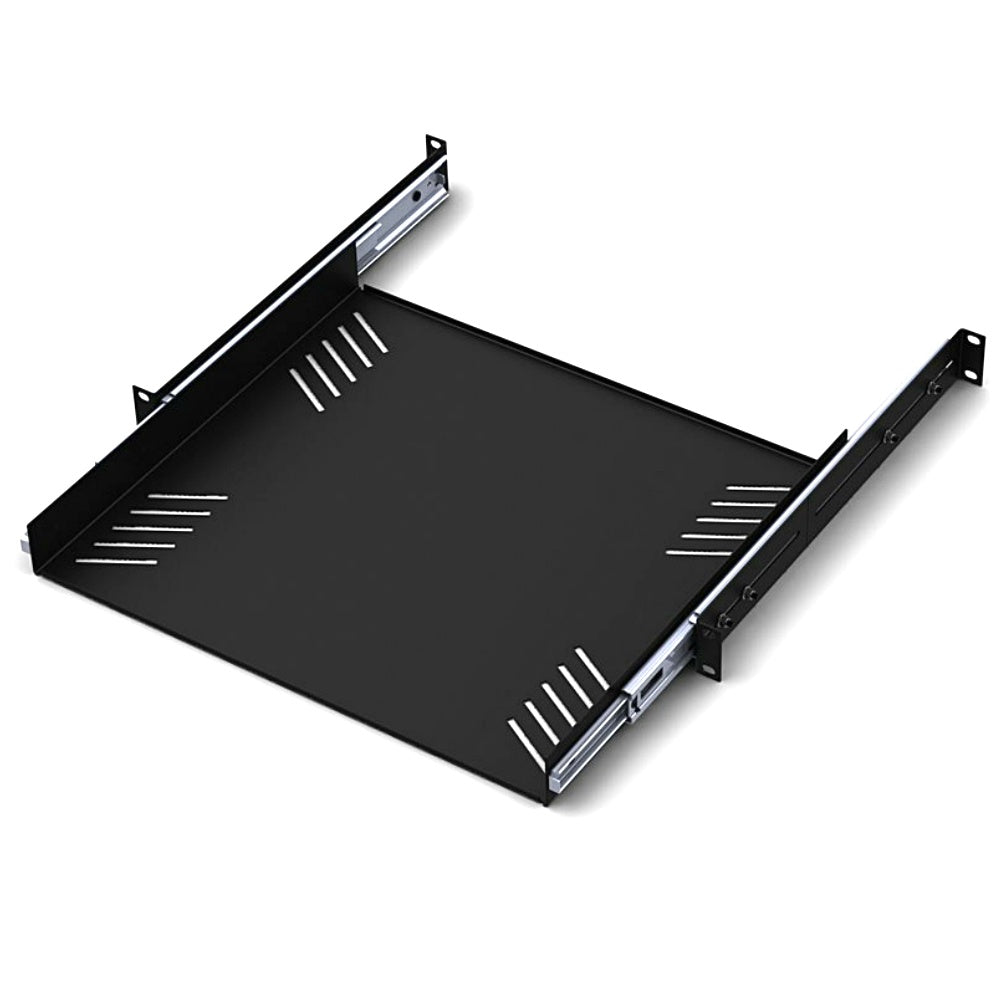 1U Sliding Rack Shelf-Rack Parts-DJ Supplies Ltd