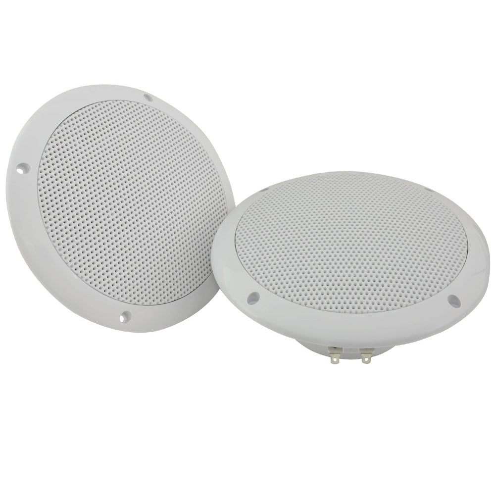 6.5" White Ceiling Speakers 40w 8 Ohm | Pair-Speakers-DJ Supplies Ltd