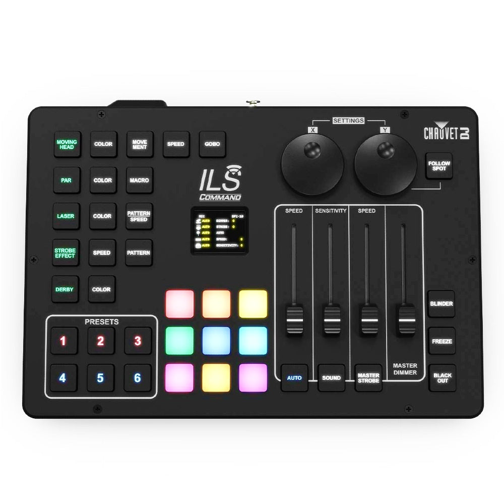 Chauvet ILS Command Wireless DMX Controller – DJ Supplies Sound and ...