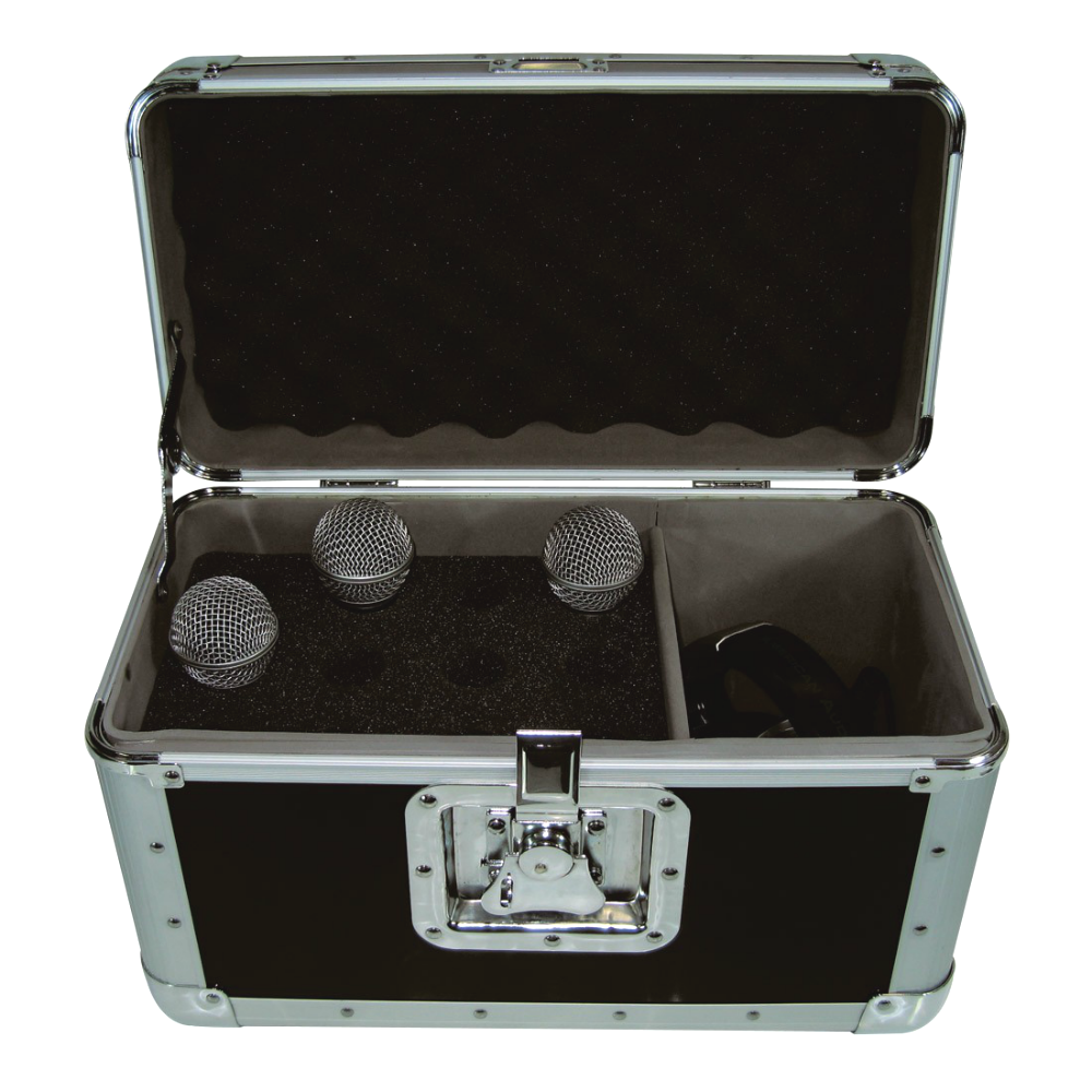 Microphone Flight Case 12 Microphones-Cases-DJ Supplies Ltd
