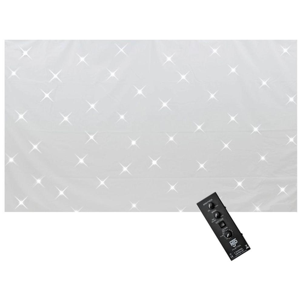 NJD Starcloth 2.1m x 1m Ivory White-Lighting-DJ Supplies Ltd