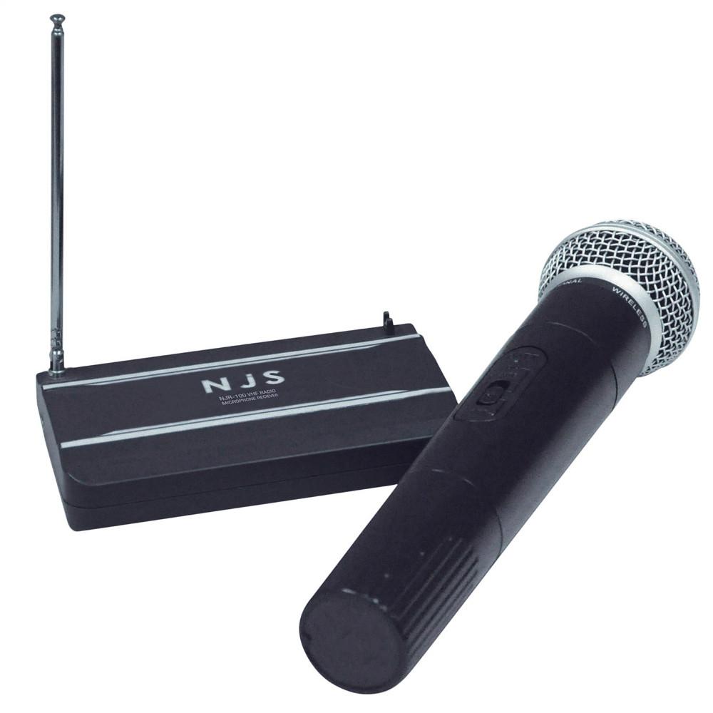 NJS Wireless VHF Microphone-Wireless Microphones-DJ Supplies Ltd