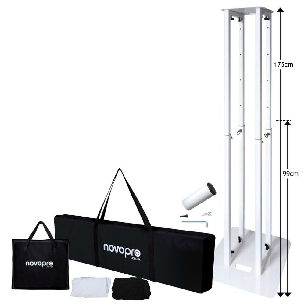 Novopro PS1XL Adjustable Podium-Stand Accessories-DJ Supplies Ltd