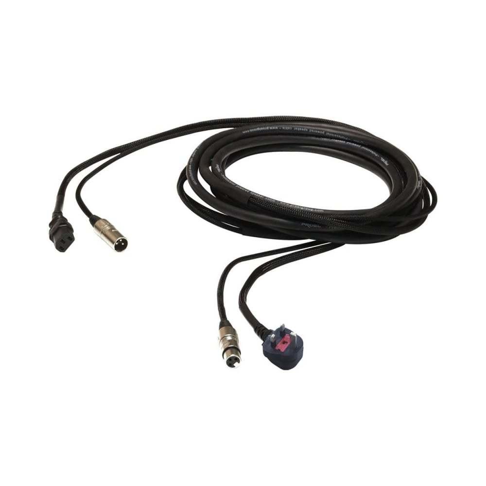 Proel Combined Power Audio Lead 5m-Power Leads-DJ Supplies Ltd