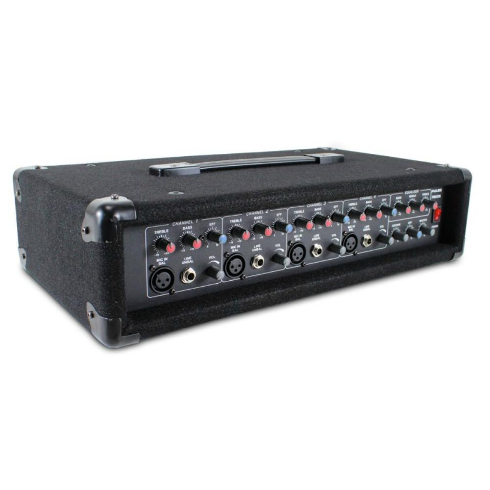 Pulse 4 Channel 150w Powered Mixer-Powered Mixers-DJ Supplies Ltd