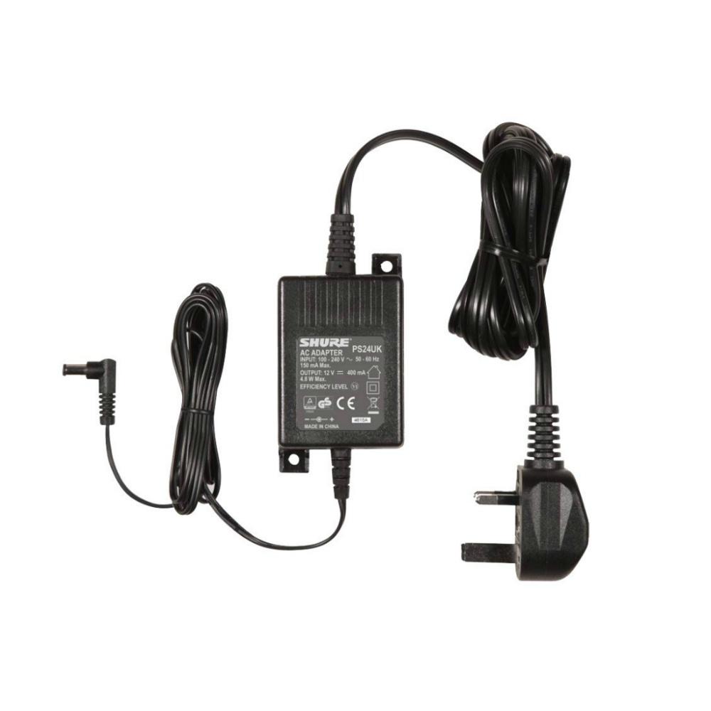 Shure BLX PS24UK Power Supply-Microphone Accessories-DJ Supplies Ltd