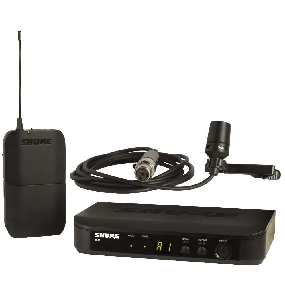 Shure BLX14 CVL Wireless Lapel Microphone-Wireless Microphones-DJ Supplies Ltd