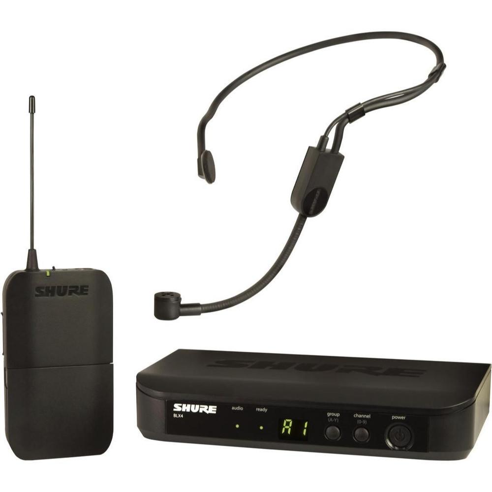 Shure BLX14PGA31 Headworn Wireless Microphone-Wireless Microphones-DJ Supplies Ltd