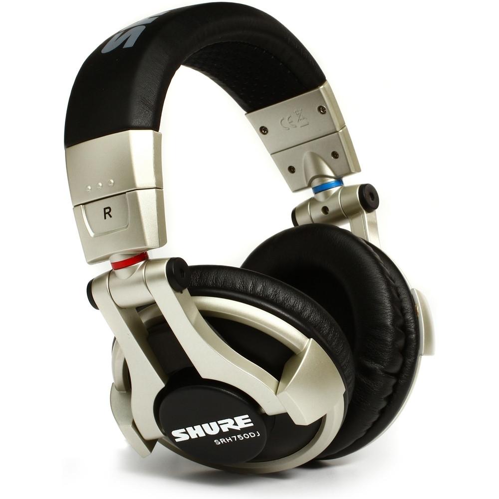 Shure SRH750DJ Headphones-Headphones-DJ Supplies Ltd