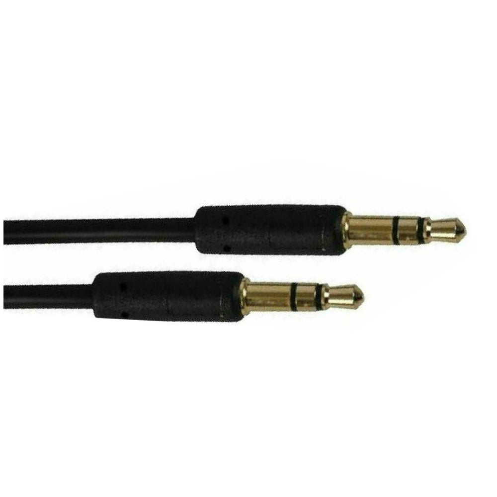 Slim 3.5mm Stereo Jack Lead-Signal Leads-DJ Supplies Ltd