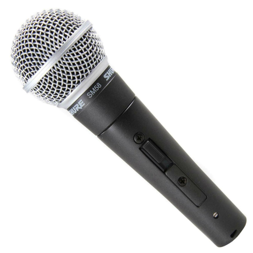 Shure SM58 Vocal Microphone With Switch-Microphones-DJ Supplies Ltd