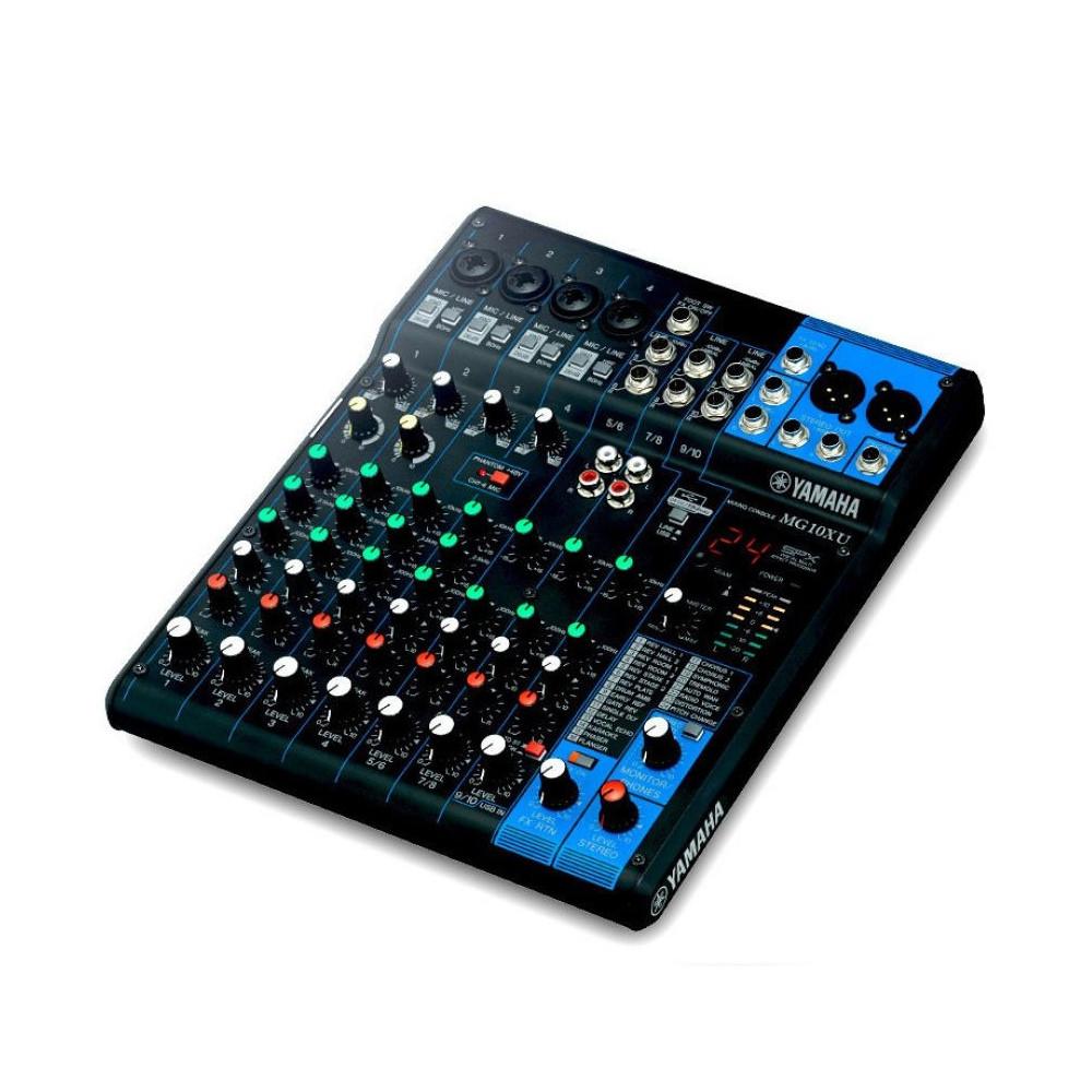 Yamaha MG10XU USB 10Ch Mixer With Effects-Live Mixers-DJ Supplies Ltd