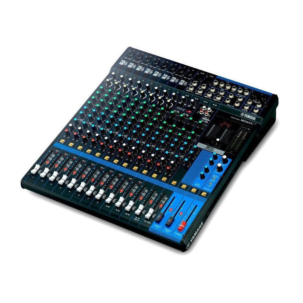 Yamaha MG16XU USB 16Ch Mixer With Effects-Live Mixers-DJ Supplies Ltd